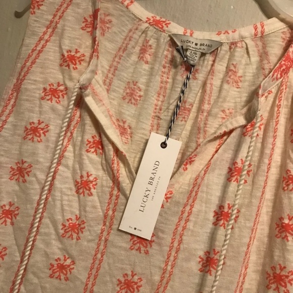 Lucky brand blouse size small and large - Picture 2 of 2